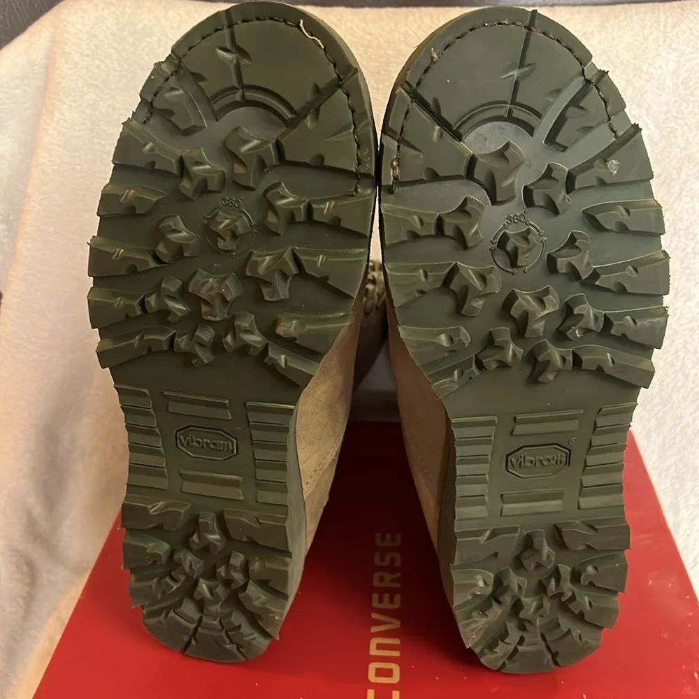 NEW MENS “MATTERHORN” Leather Tactical/Work Boots SIZE 9 WIDE Color Sage - Picture 4 of 7